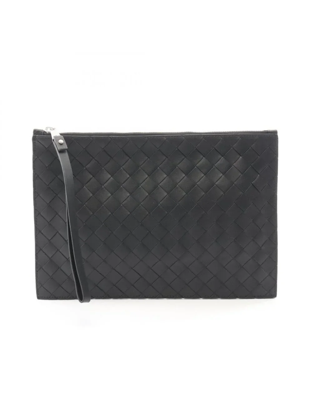 Bottega Veneta Clutch Intre Chart Leather New